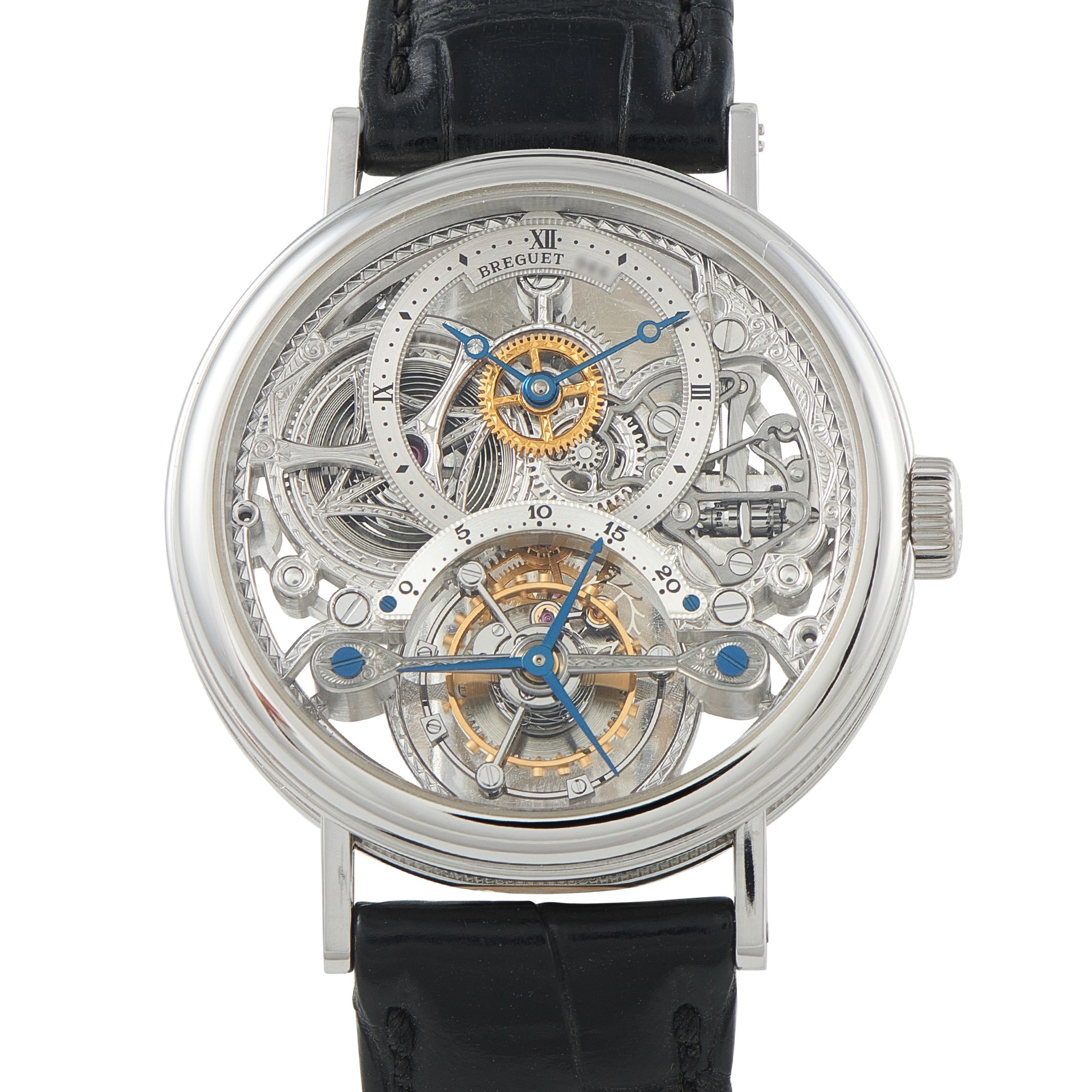 Breguet Classique Tourbillon Skeleton Platinum Watch 3355PT\/09\/886