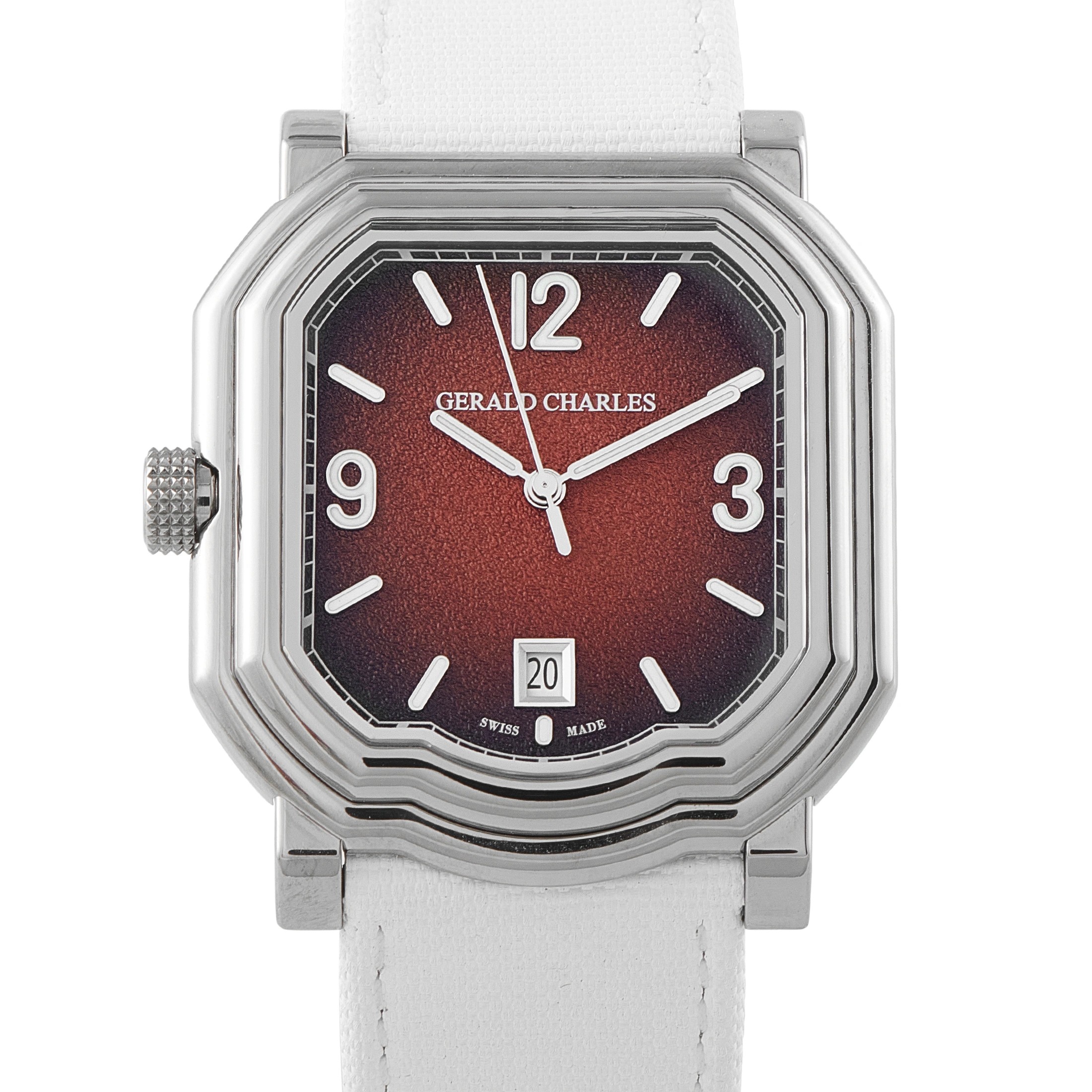Gerald Charles Maestro GC Sport Clay Dial Titanium Watch GC2.0-TX-TN