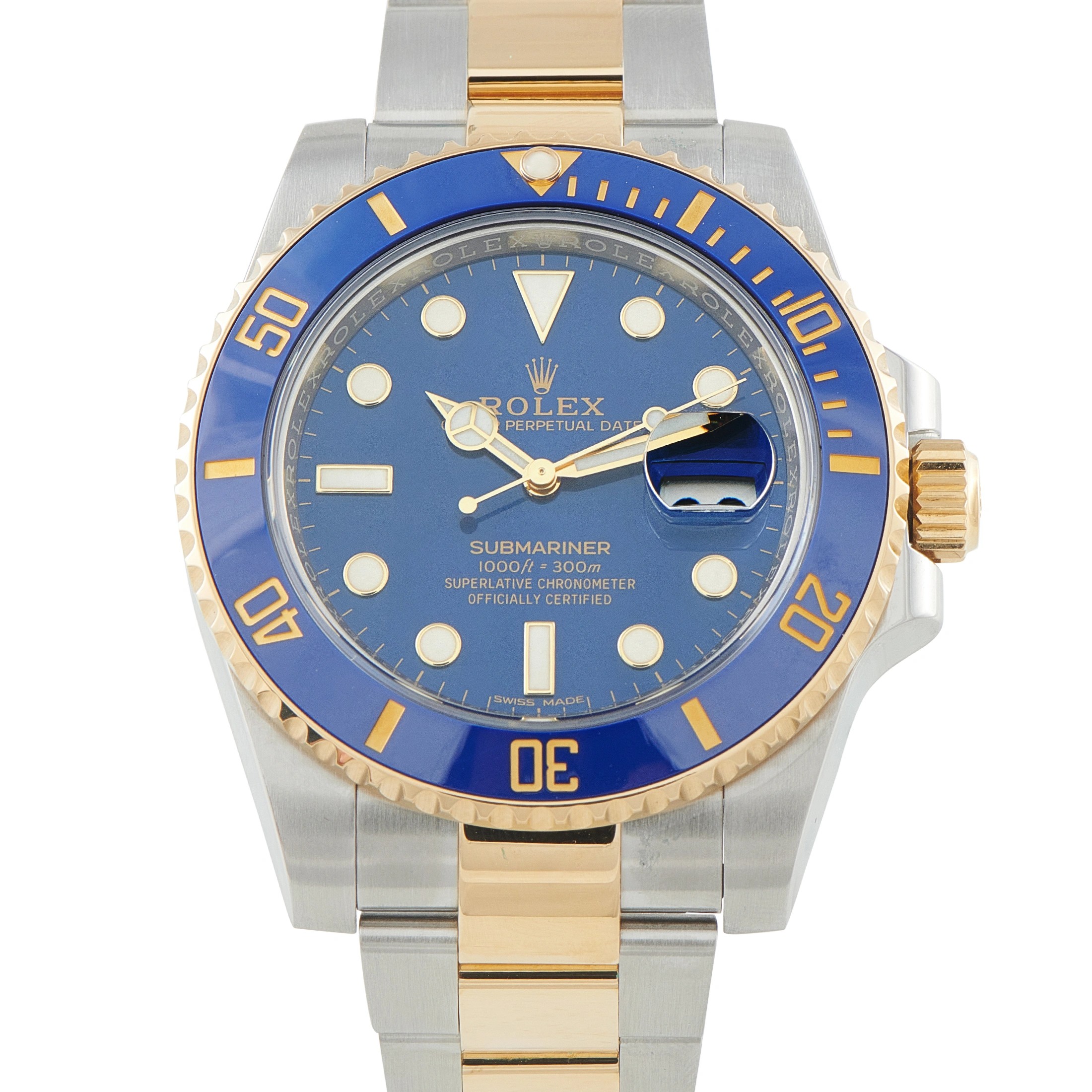 Rolex Submariner Date Two-Tone Watch 116613LB